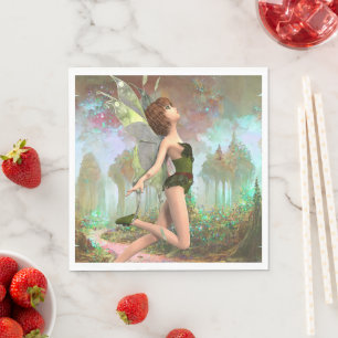 Forest fairy napkin