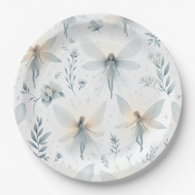 Forest Fairy Paper Plate (Front)