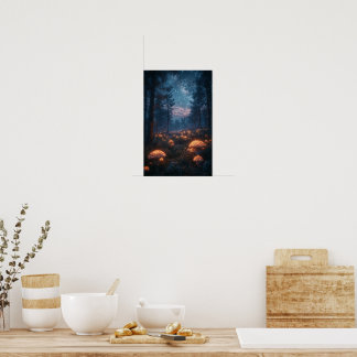 Forest Fantasy Art Poster