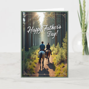 Forest Fathers Day Ride Card