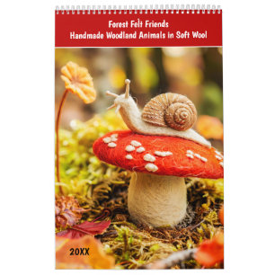 Forest Felt Friends Calendar – Handmade Woodl
