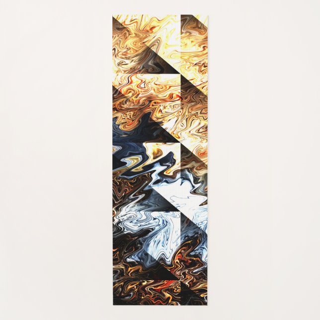 Forest fire damage.... yoga mat (Front)