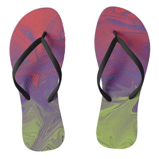 Forest Fire Jandals (Footbed)