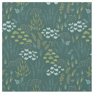 Forest Floral Fabric