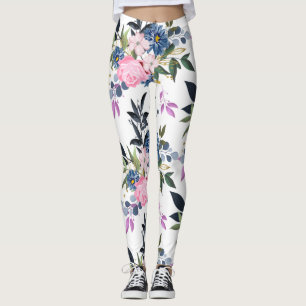Forest flowers leggings
