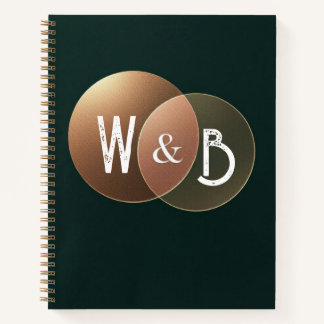 Forest Focus Geometric Outline Notebook