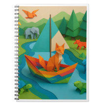 Forest Folded Animals – Colourful Origami Wildlife