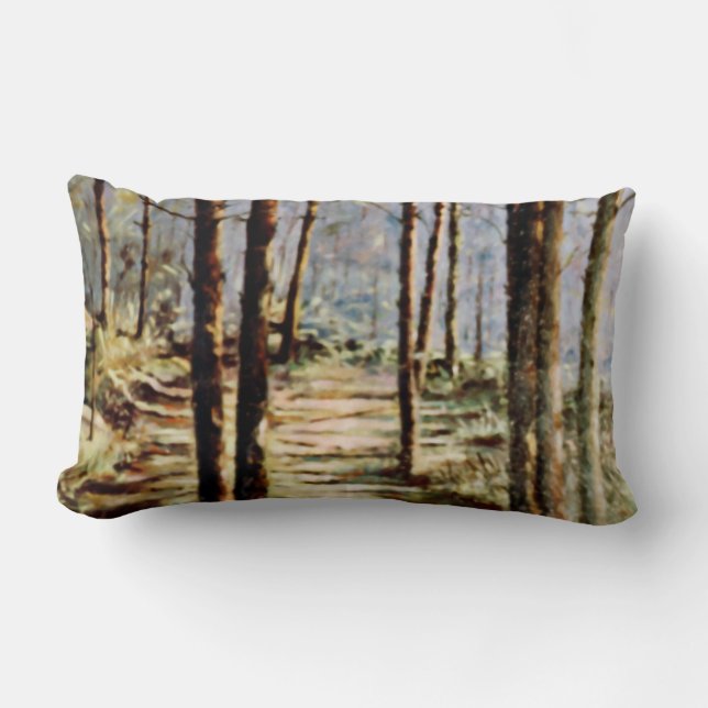 Forest/Forest Lumbar Cushion (Front)