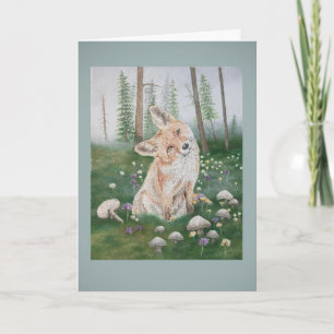 Forest Fox Card