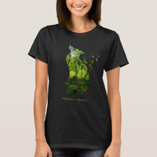 Forest Fox Nature Conservation Environmental Prote T-Shirt