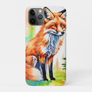 Forest Fox View Design Case-Mate iPhone Case