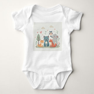 Forest Friends - Adorable Baby  Bodysuit