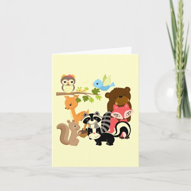 Forest Friends Card (Front)