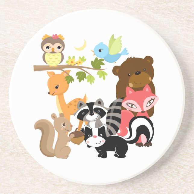 Forest Friends Coaster (Front)