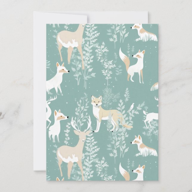 Forest Friends Invitation (Front)