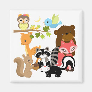 Forest Friends Magnet