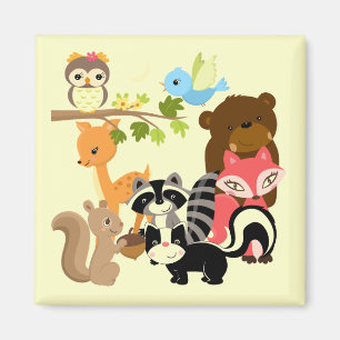 Forest Friends Magnet