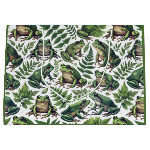 Forest Frogs Mug Large Gift Bag