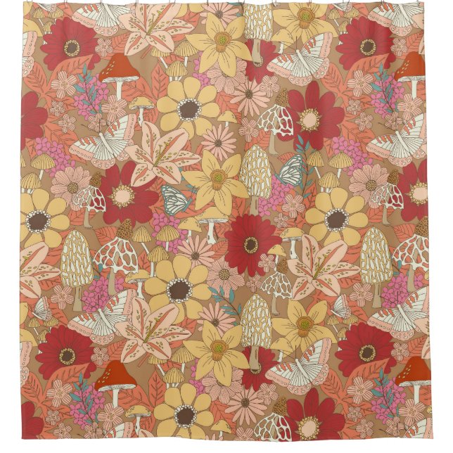 Forest garden shower curtain (Front)