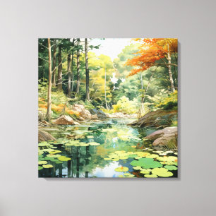 Forest Glade Canvas Print