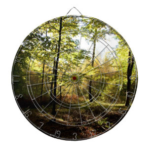 Forest glade dartboard