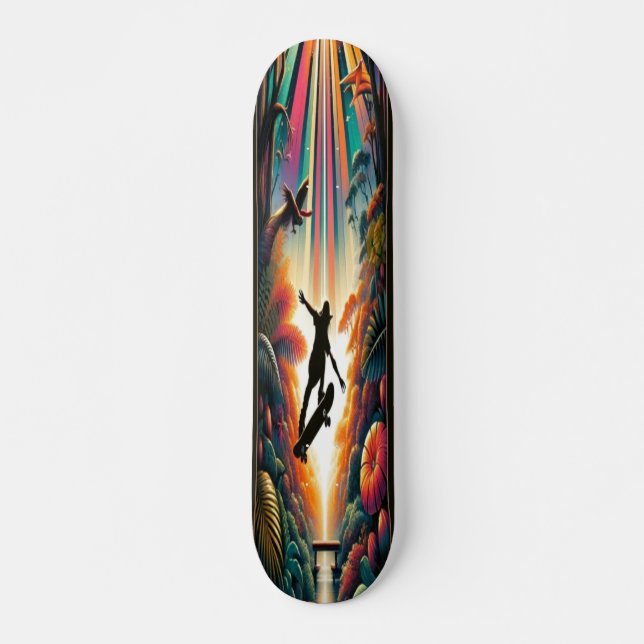 "Forest Glide" Skateboard (Front)