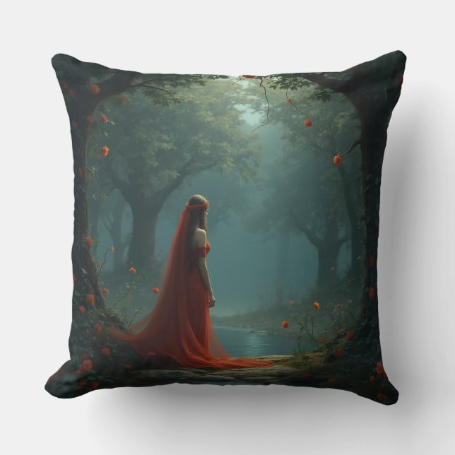 forest goddess cushion (Front)