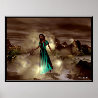 Forest Goddess Poster