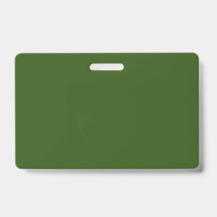 Forest Green #325513, Cactus ID Badge