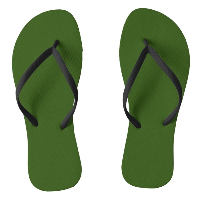Forest Green #325513, Cactus Jandals (Footbed)