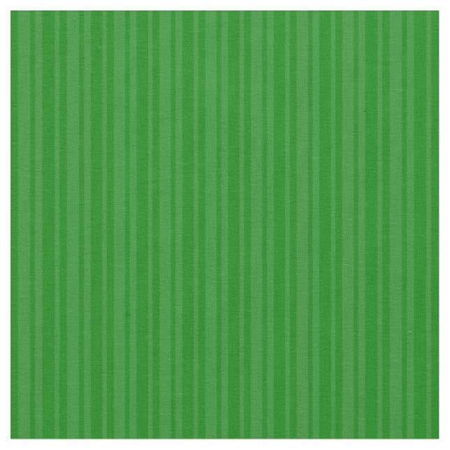 Forest Green and Green Coloured Lines Fabric (Close Up)