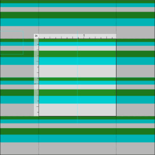 Forest Green, Dark Turquoise, and Light Grey Fabric