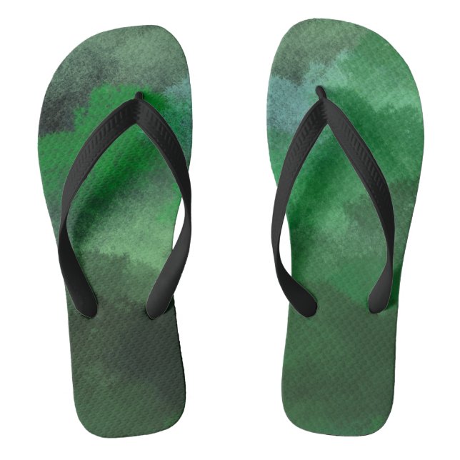 forest green jandals (Footbed)