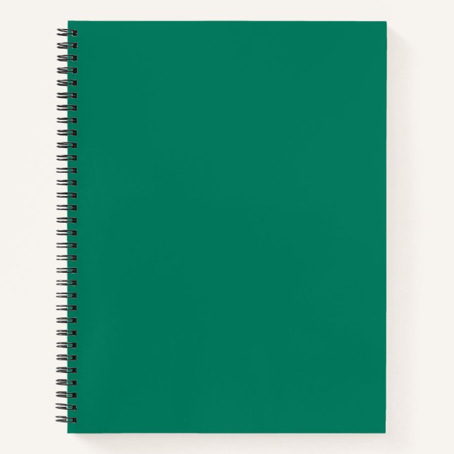 Forest Green Notebook (Front)