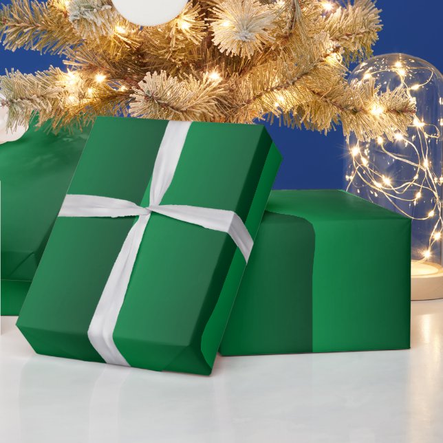 Forest Green Shades Wrapping Paper (Holidays)