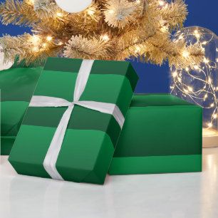 Forest Green Shades Wrapping Paper