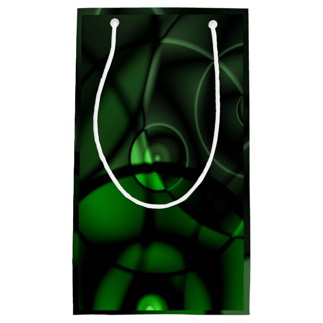 Forest Green Small Gift Bag (Front)