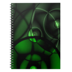Forest Green Spiral Notebook