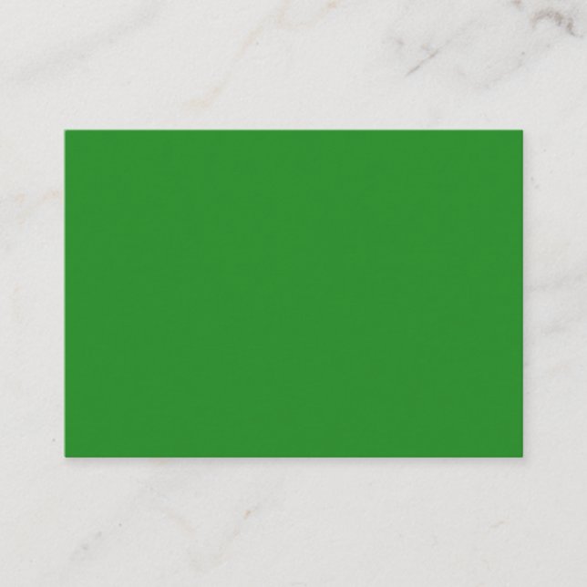 Forest Green & White Enclosure Card – Customisable (Front)