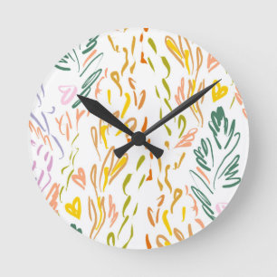 Forest greens clock