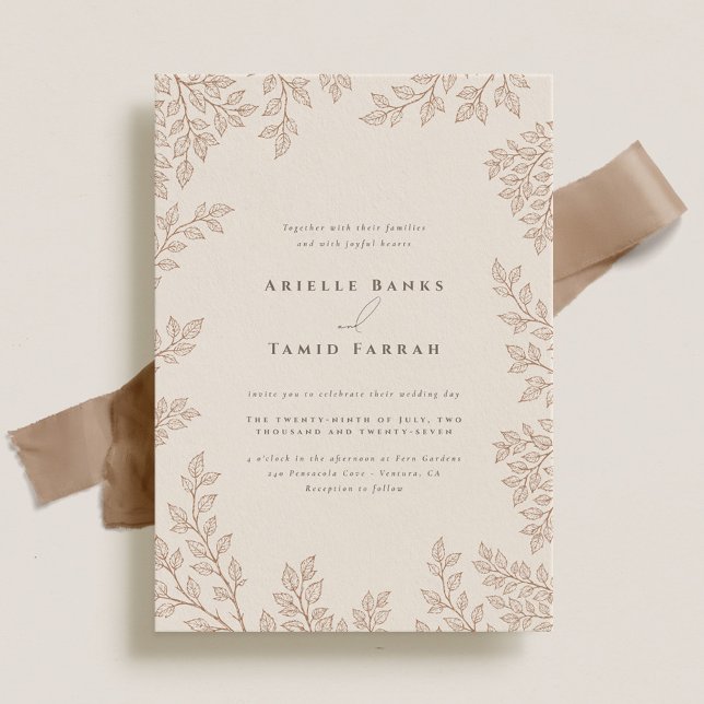 Forest Grove Wedding Invitation (Creator Uploaded)
