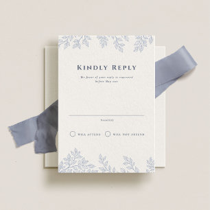 Forest Grove Wedding Vertical RSVP Invitation