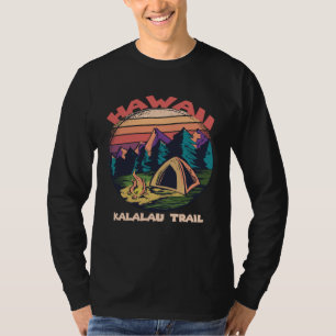 Forest Hawaii Kalalau Trail Camping Nature Hiking T-Shirt