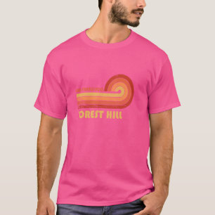 Forest Hill San Francisco California Retro Vintage T-Shirt