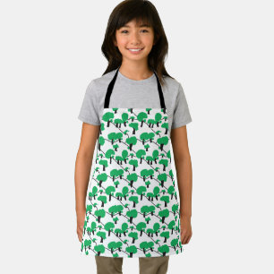 Forest Hilly landscape minimal Apron