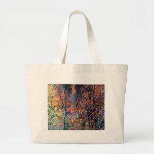 Forest in Autumn Large Tote Bag
