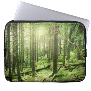 Forest in Killarney National Park   Kerry, Ireland Laptop Sleeve