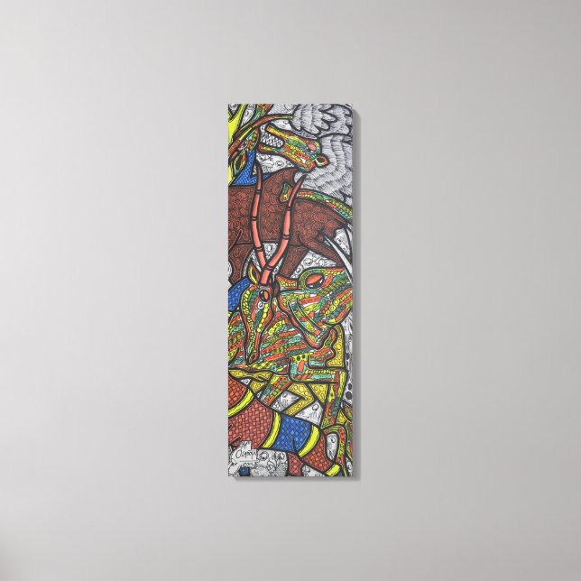 Forest King Canvas Print (Front)