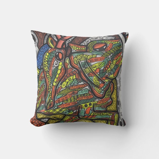 Forest King Cushion (Front)