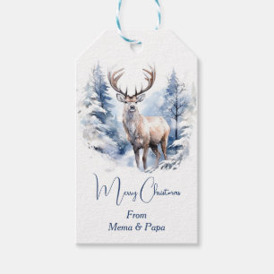 Forest King Holiday Gift Tags